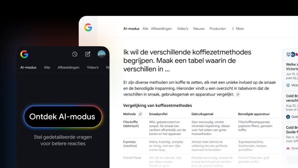 Google ai Modus